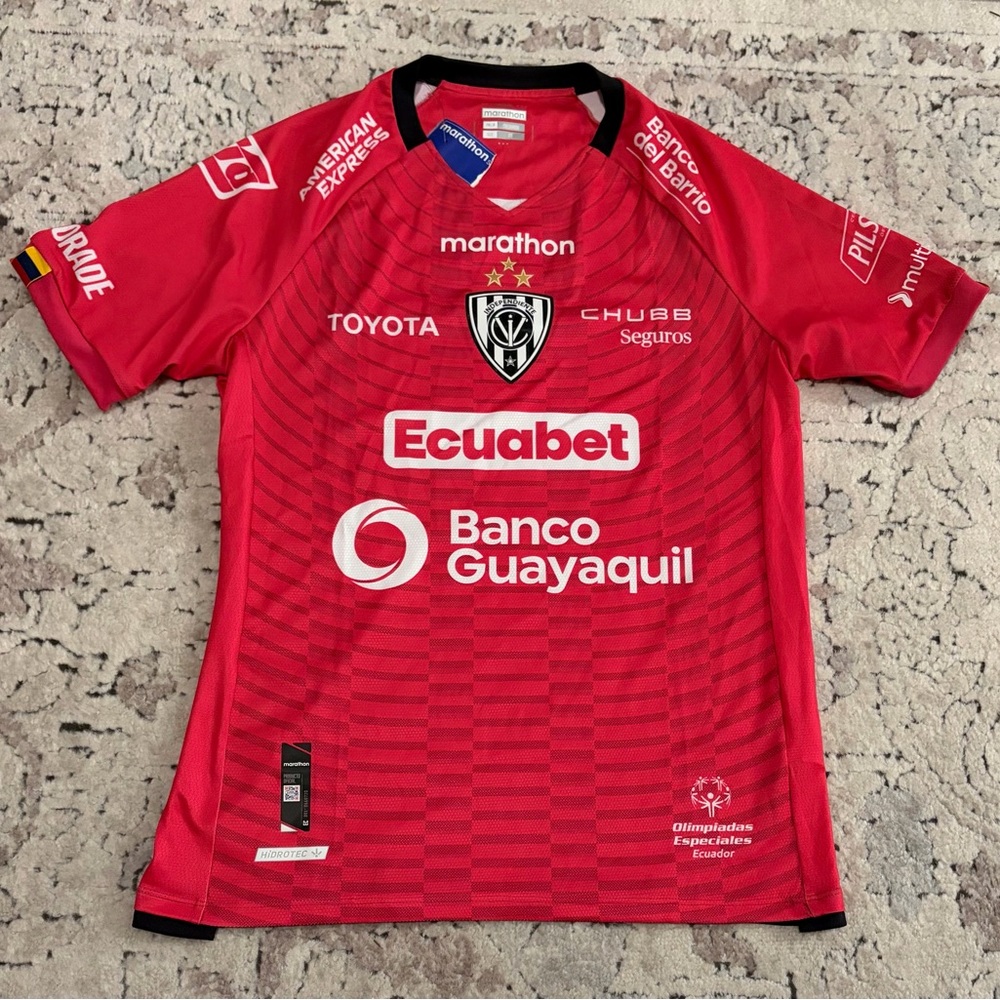 Marathon Authentic Pink Independiente del Valle Ecuador Jersey Men’s Sz: M